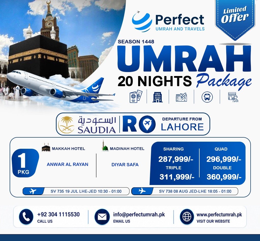 Special Offer For Lahore 11