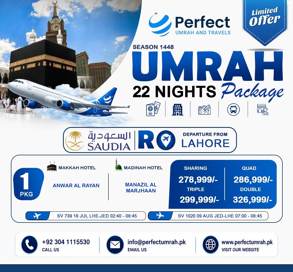 Special Offer For Lahore 12